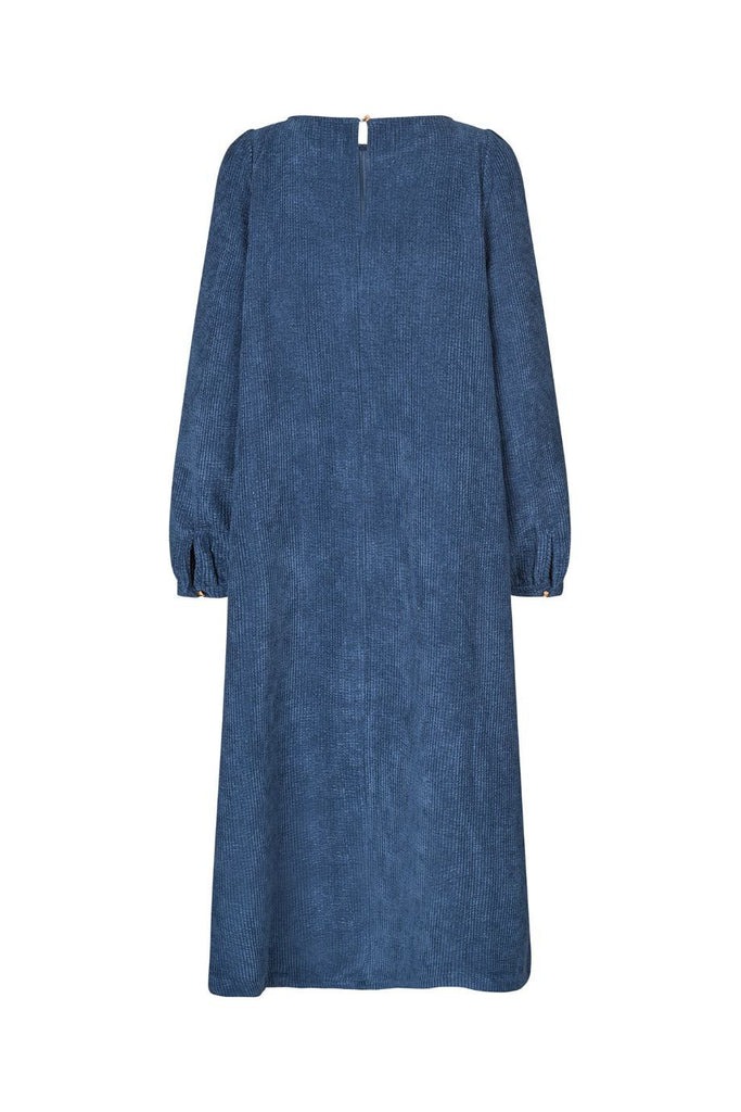 Lucas Dress | Dark Blue Midi Dress XS,S,M,L Lollys Laundry