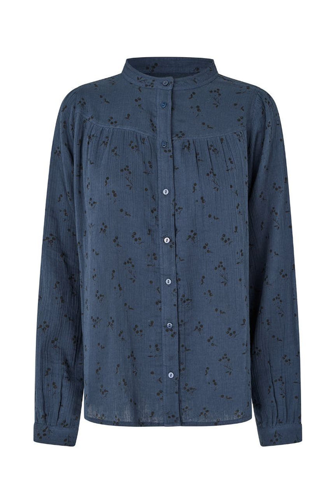 Lollys Laundry Nicky Shirt Dark Blue