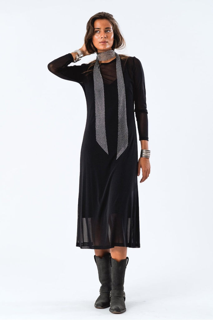 Logan Maxi Dress | Black Maxi Dress S,M,L Lollys Laundry