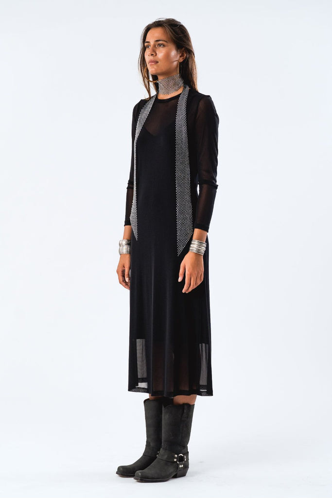 Lollys Laundry Logan Maxi Dress Black 