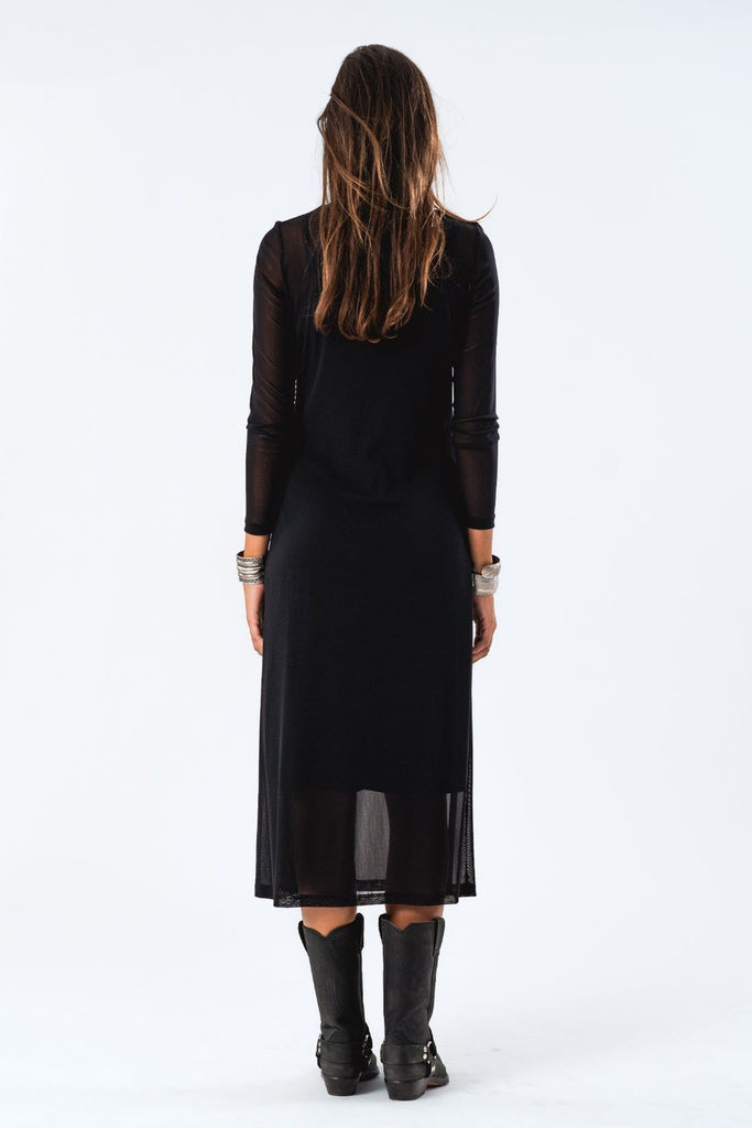 Lollys Laundry Logan Maxi Dress Black 