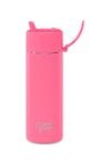 Limited Edition Ceramic Reusable Bottle w Flip Straw Lid 20oz | Bubblegum Blast Water Bottles Frank Green