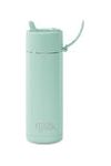 Limited Edition Ceramic Reusable Bottle w Flip Straw Lid  20oz | Peppermint Water Bottles Frank Green