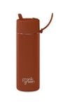 Limited Edition Ceramic Reusable Bottle w Flip Straw Lid 20oz | Toffee Water Bottles Frank Green