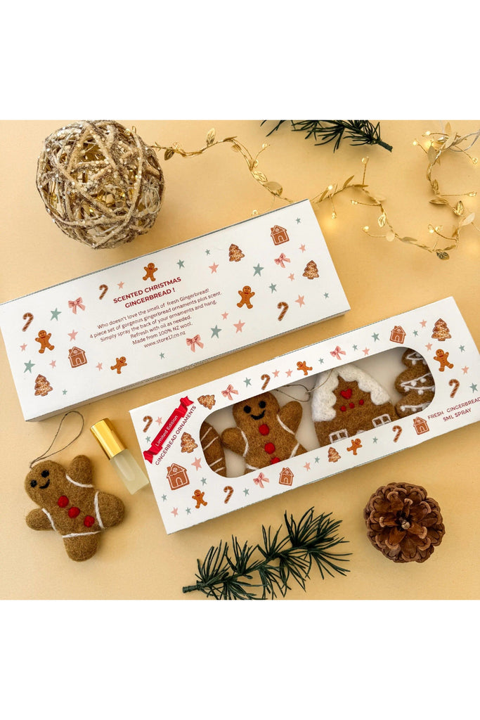 Hanging Christmas Gingerbread Decoration Set w Fragrance Christmas Decorations Store 17