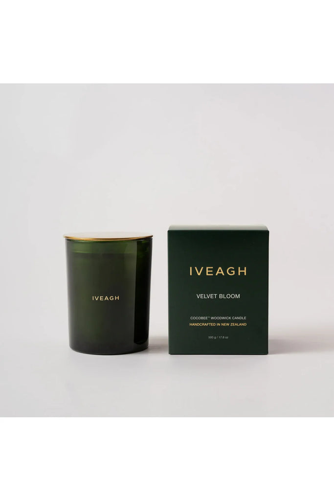 Cocobee Woodwick Candle | Velvet Bloom Candles Iveagh