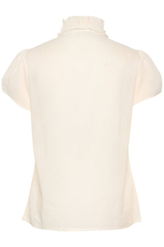 Saint Tropez Tilli Short Sleeve Shirt Ice White