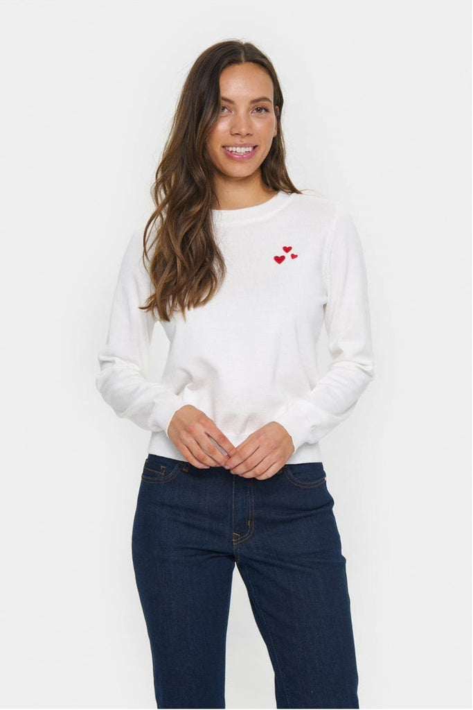 Saint Tropez Valentina Pullover Ice
