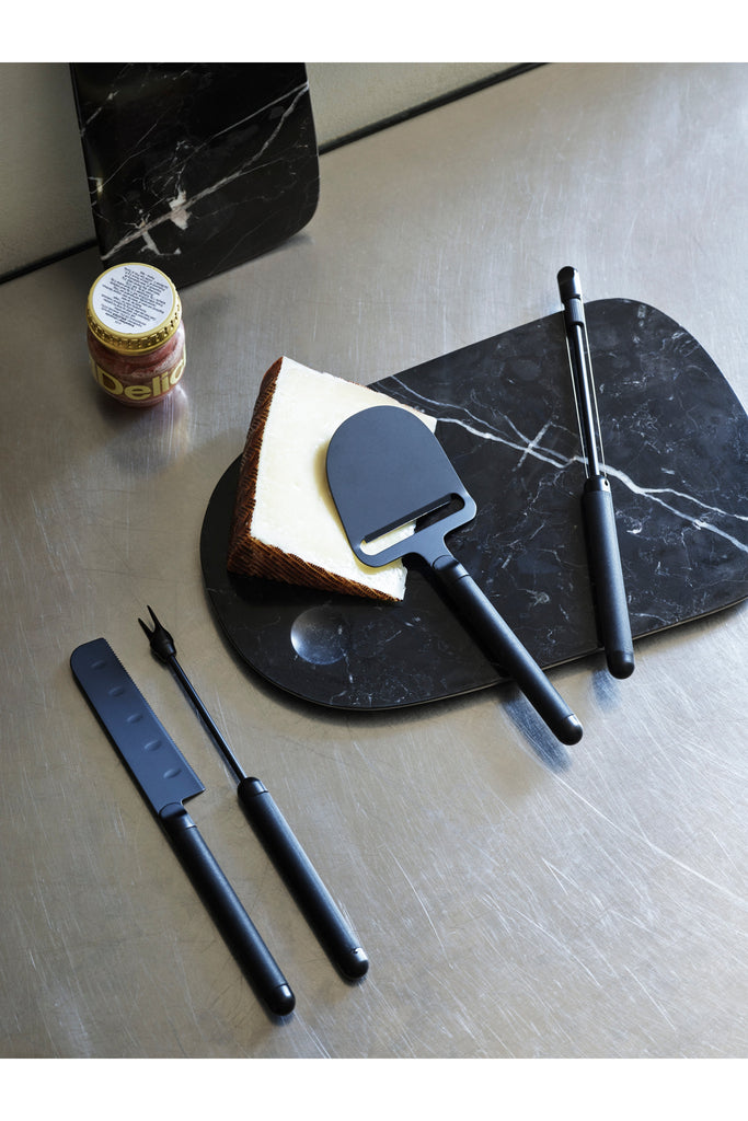 Pebble Cheese Plane | Black Serving Utensils Normann Copenhagen