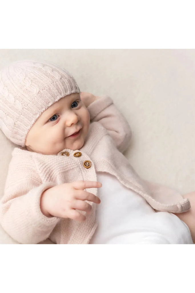 Dress Cardigan | Blush Pink | 2 Sizes Baby Clothing 0 - 3 months,6 - 12 months Benmore