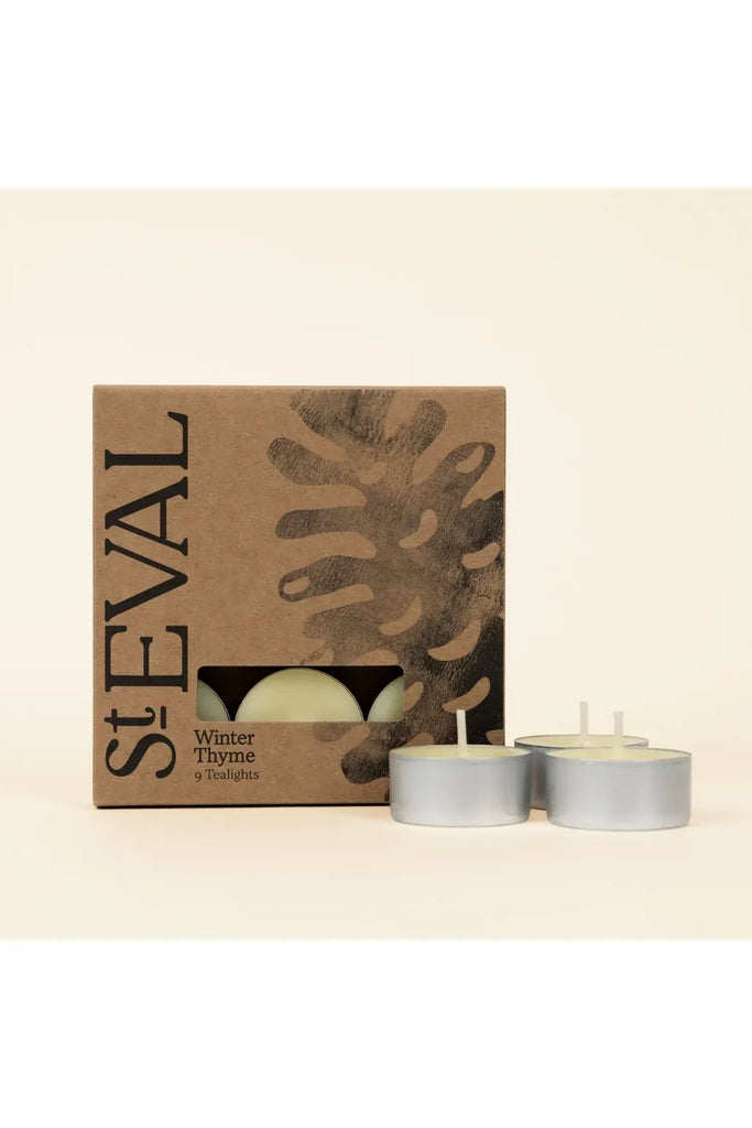 Scented Tealight Candles | Winter Thyme Candles St Eval