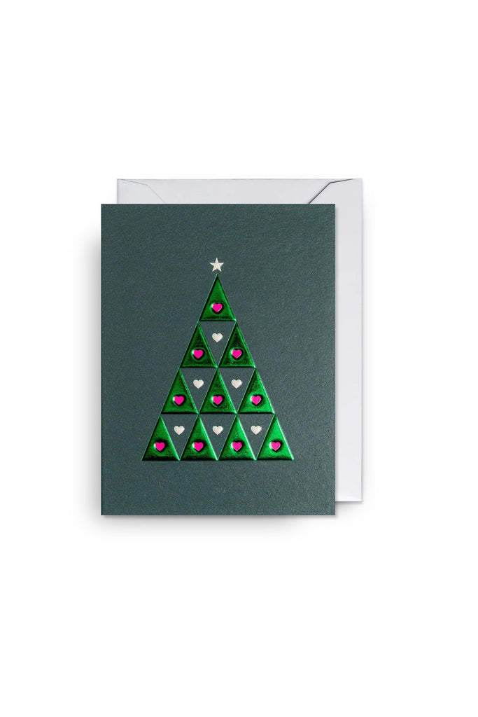 Mini Greeting Card | Christmas Tree Christmas Greeting Cards Lagom