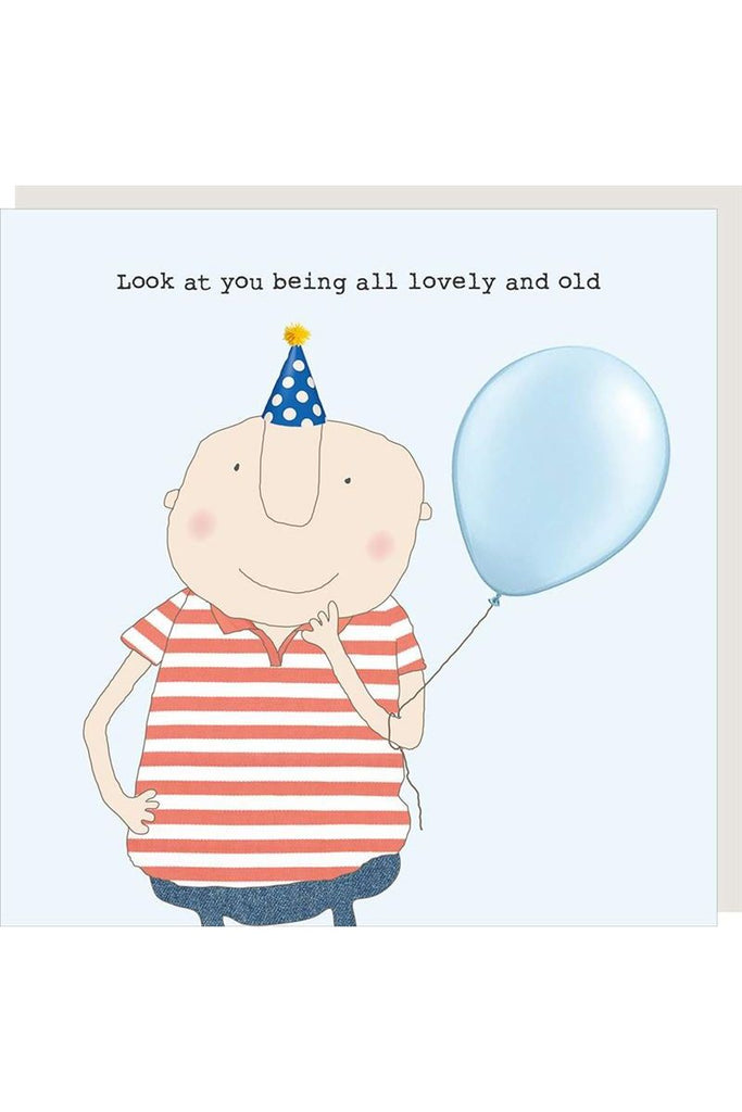 Greeting Card | Lovely and Old Birthday Greeting Card Rosie Made A Thing
