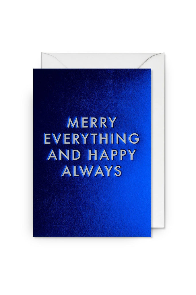 Greeting Card | Merry Everything and Happy Always Christmas Greeting Cards Lagom