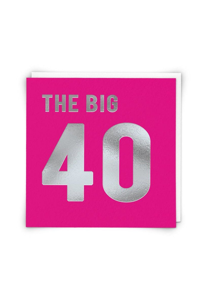 Greeting Card | The Big 40 Birthday Greeting Card Redback Cards