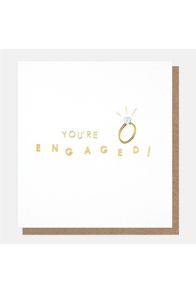 Greeting Card | You're Engaged Engagement Greeting Card Caroline Gardner