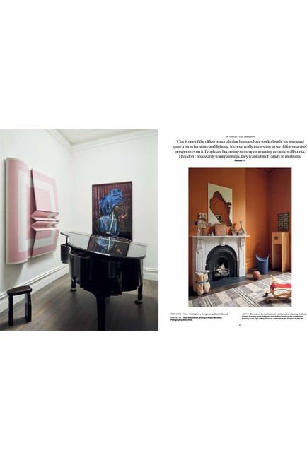 Collecting: Living with art | Kym Elphinstone Home + Garden Books Thames & Hudson