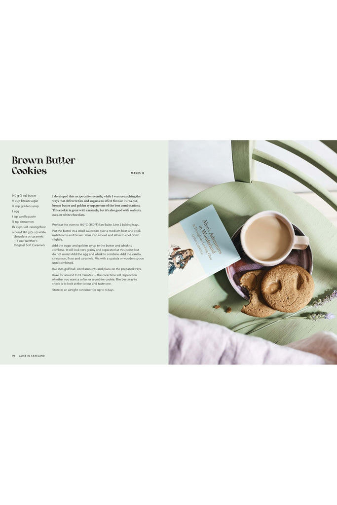 Brown Butter Cookie Recipe from MasterChef Nz's Alice Taylor's Book Alice in Cakeland