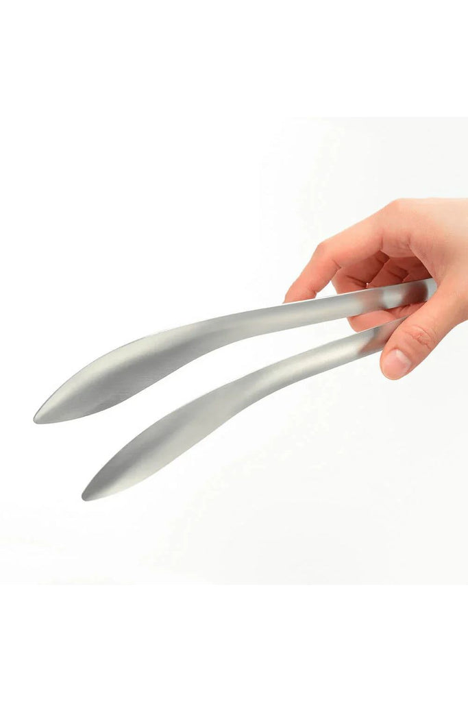 Moritsuke Long Fingertip Tongs | Stainless Serving Utensils Aux Co. Ltd