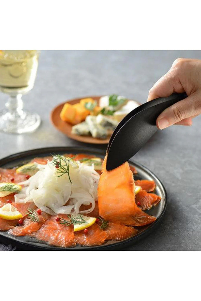 Toriwake Fingertip Tongs | Black Serving Utensils Aux Co. Ltd
