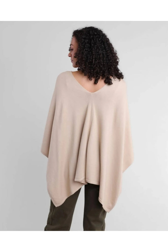 Alashan Cotton Cashmere Topper Palomino