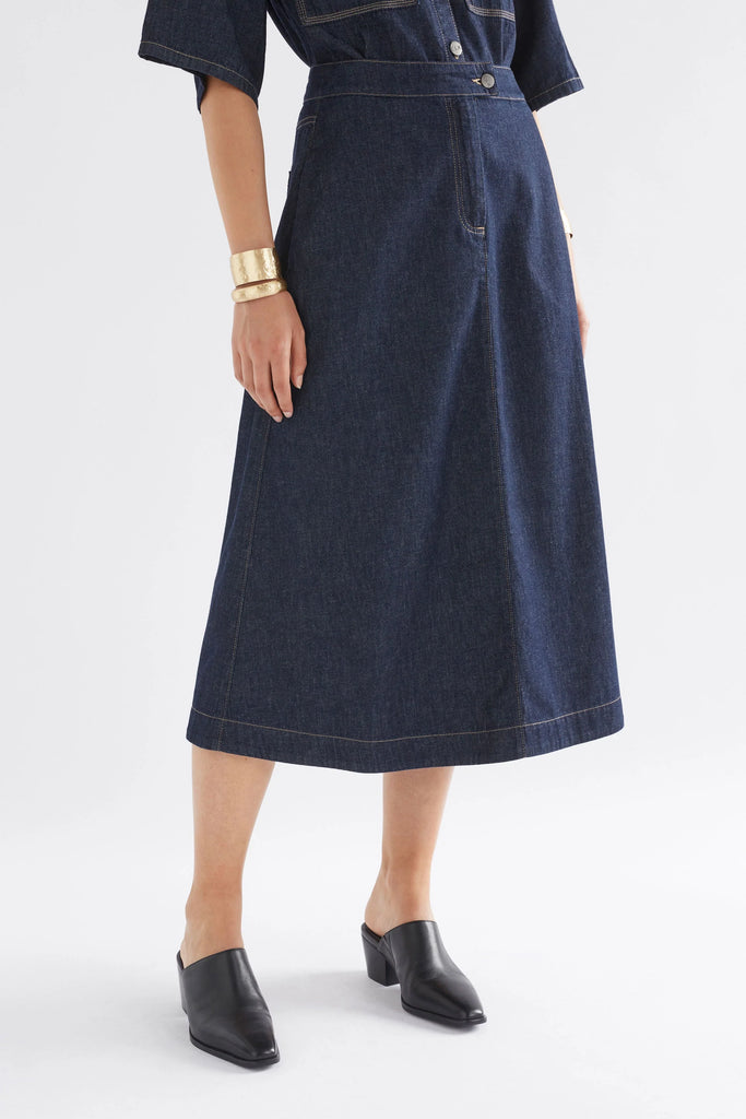 Denym Skirt | Authentic Blue Skirts 8,10,12,14 Elk