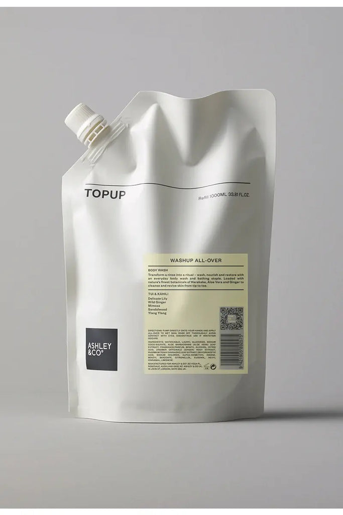 Ashley & Co | Topup Washup All-Over Botanical Body Wash | Crisp Home + Wear
