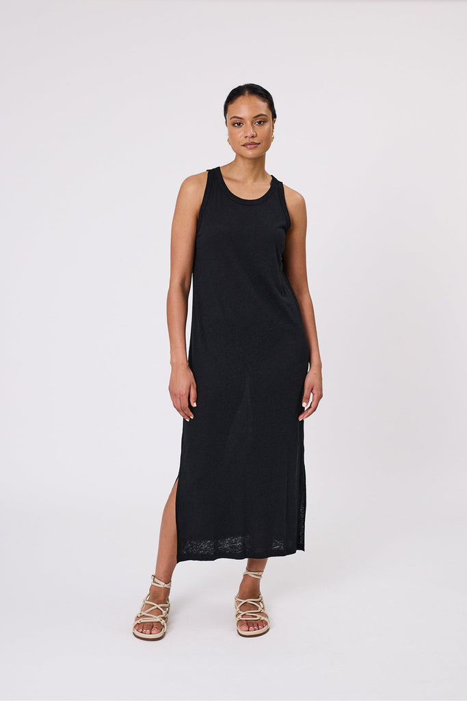 Marlow Athens Tank Dress Black