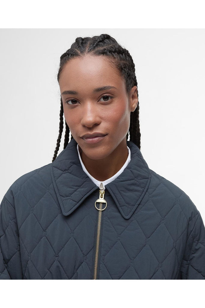 Barbour Clarissa Quilted Jacket Navy