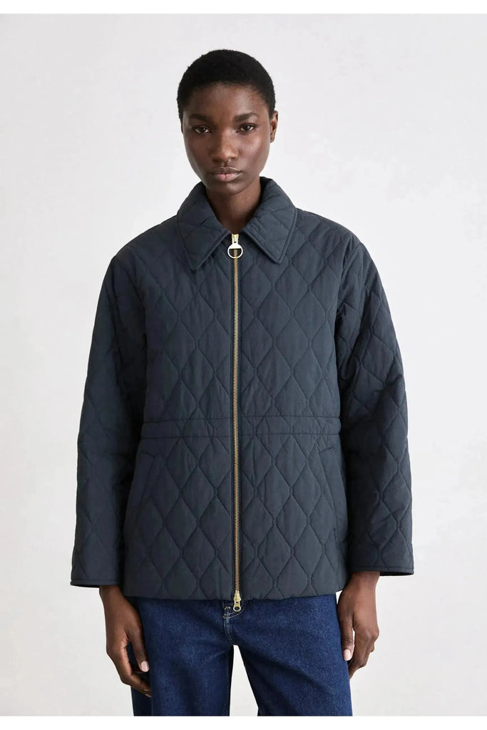 Barbour Clarissa Quilted Jacket Navy