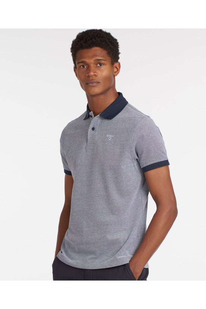Essential Sports Mix Polo Shirt | Midnight Mens Shirts M,L,XL,XXL Barbour