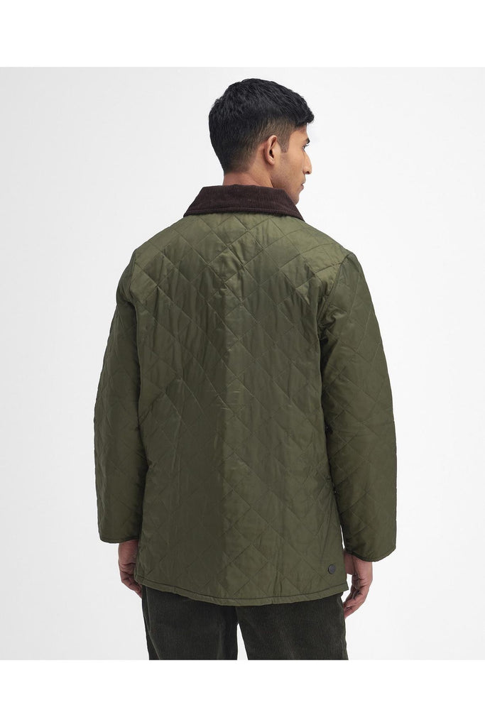 Heritage Liddesdale Quilted Jacket | Olive Mens Jackets Barbour