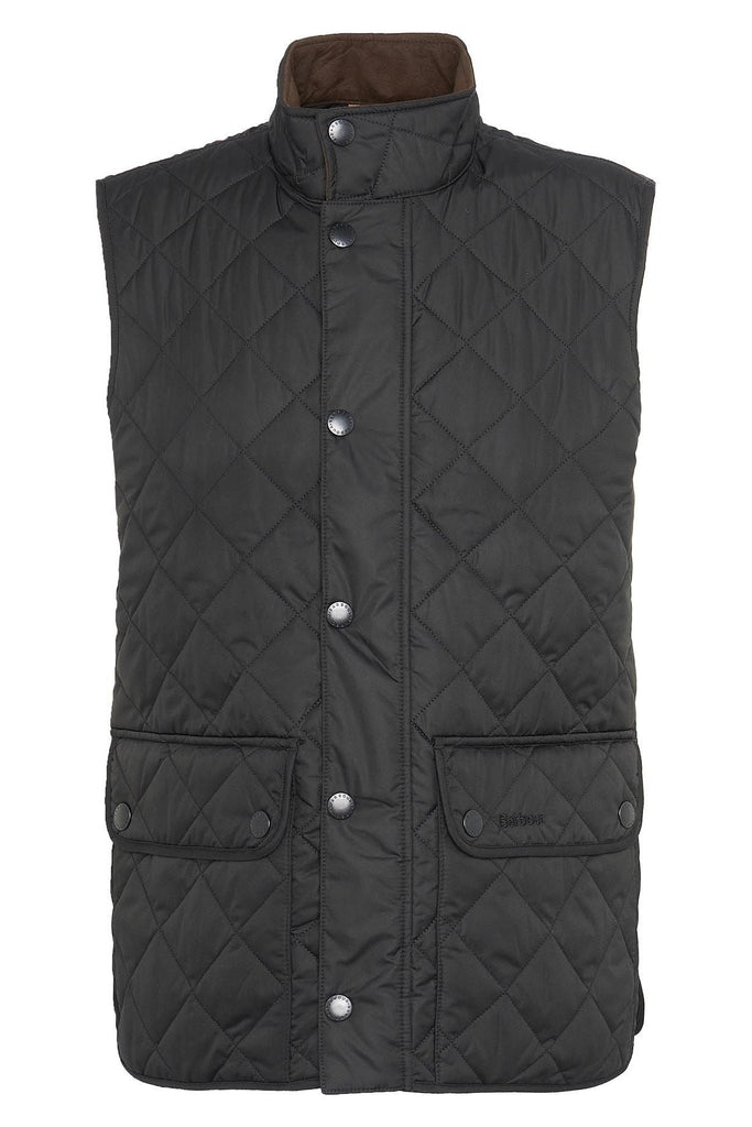 New Lowerdale Quilted Gilet Black Mens Jackets Barbour Sleeveless Jacket