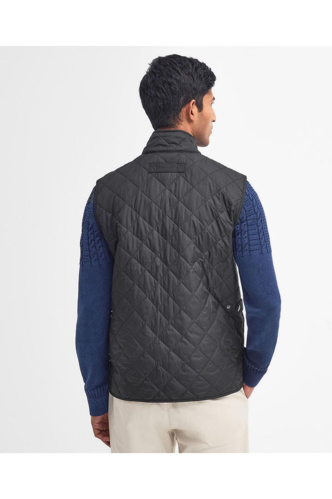 New Lowerdale Quilted Gilet Black Mens Jackets Barbour Sleeveless Jacket