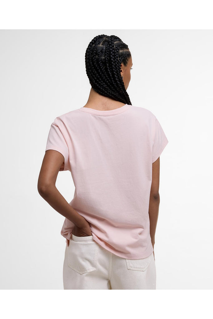 Northumberland Classic T-Shirt | Pink Blush Tees 8,10,12,14 Barbour