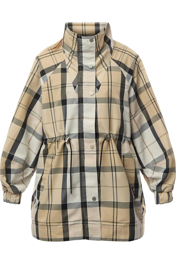 Barbour Suri Checked Showerproof Jacket in Dress Tartan
