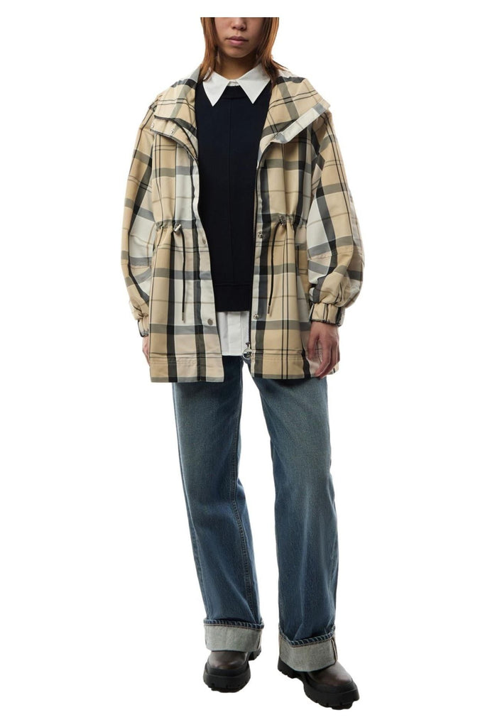 Barbour Suri Checked Showerproof Jacket in Dress Tartan