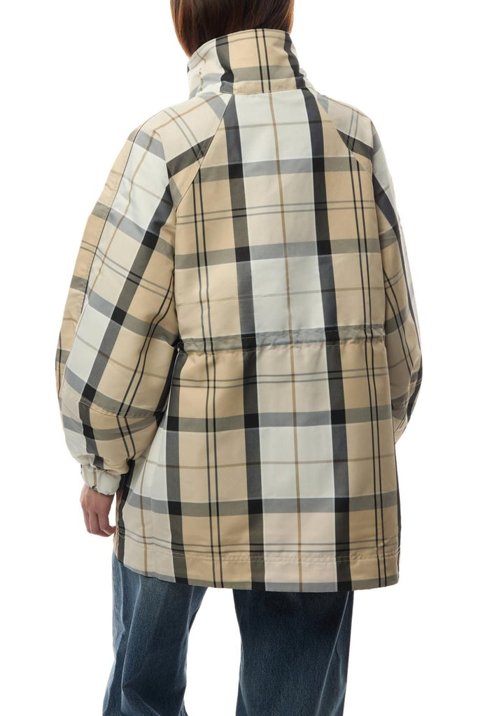 Barbour Suri Checked Showerproof Jacket in Dress Tartan