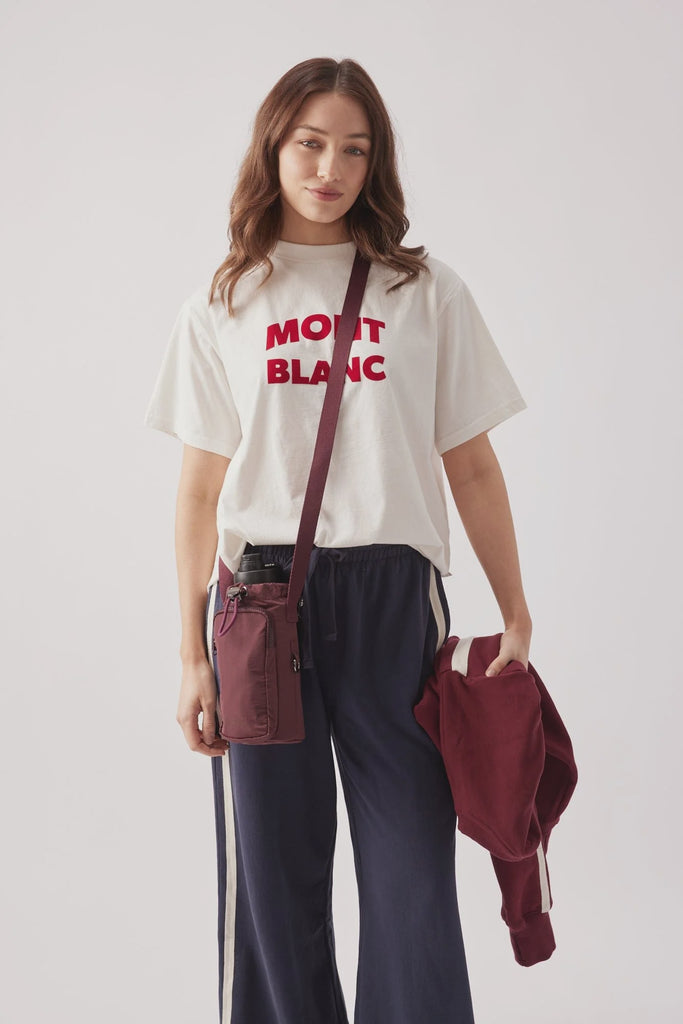 Bottle Sling Base Bag | Burgundy Shoulder + Crossbody Bags Base Supply
