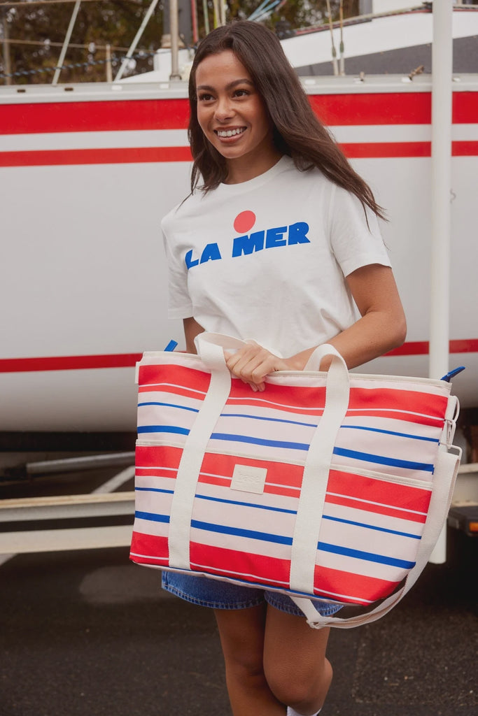Cooler Base Bag | Marseille Stripe Cooler Bags + Boxes Base Supply