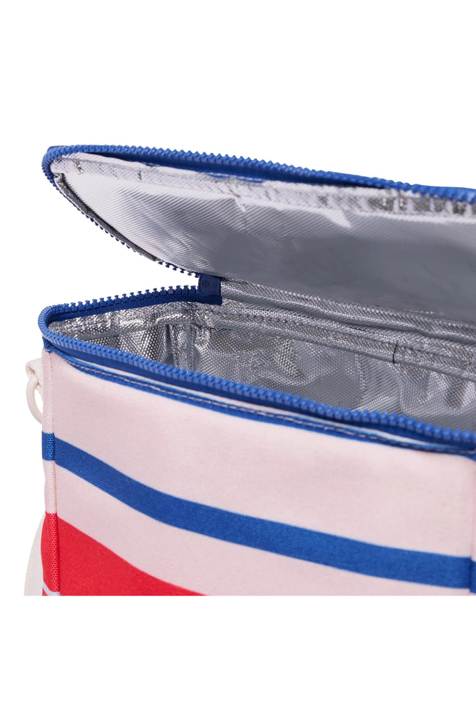 Bottle Cooler Bag | Marseille Stripe Cooler Bags + Boxes Base Supply