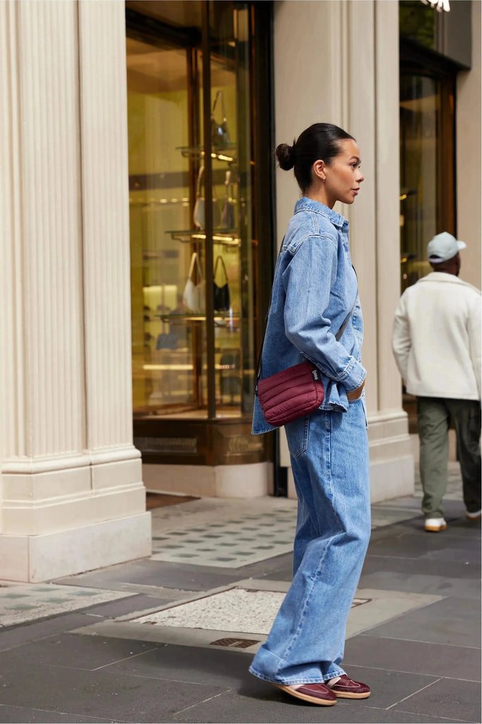Base Supply Cloud Mini Base Bag Burgundy