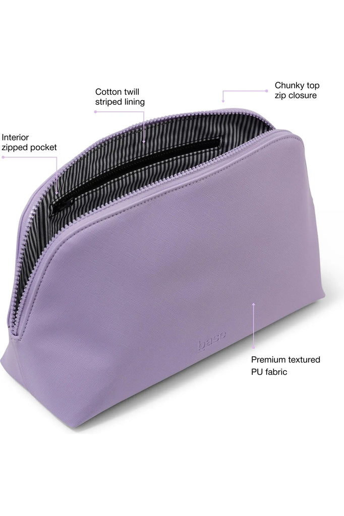 Base Supply Cosmetic Base Bag Large Lilac