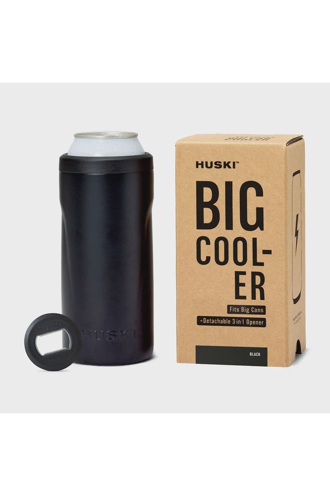 Big Can Cooler | Black Beer + Wine Coolers + Cool Tumblers Huski