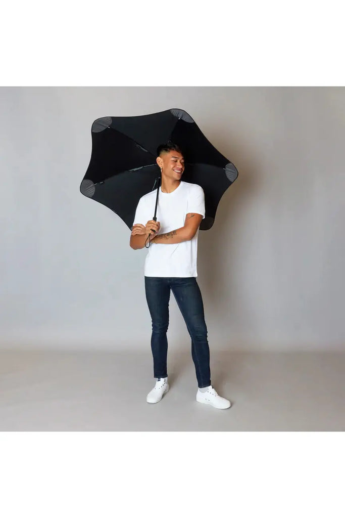 Blunt | Classic Umbrella Black Male Model Shot | Crisp Home + Wear