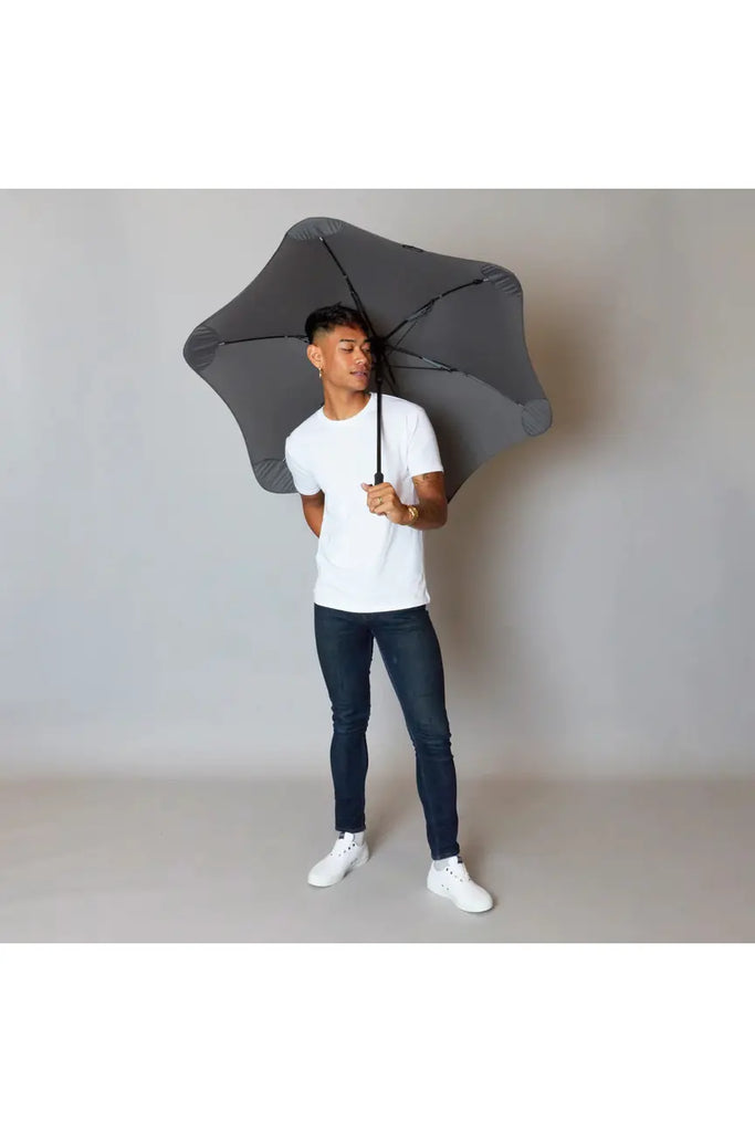Blunt | Classic Umbrella Charcoal Male Model Shot | Crisp Home + Wear