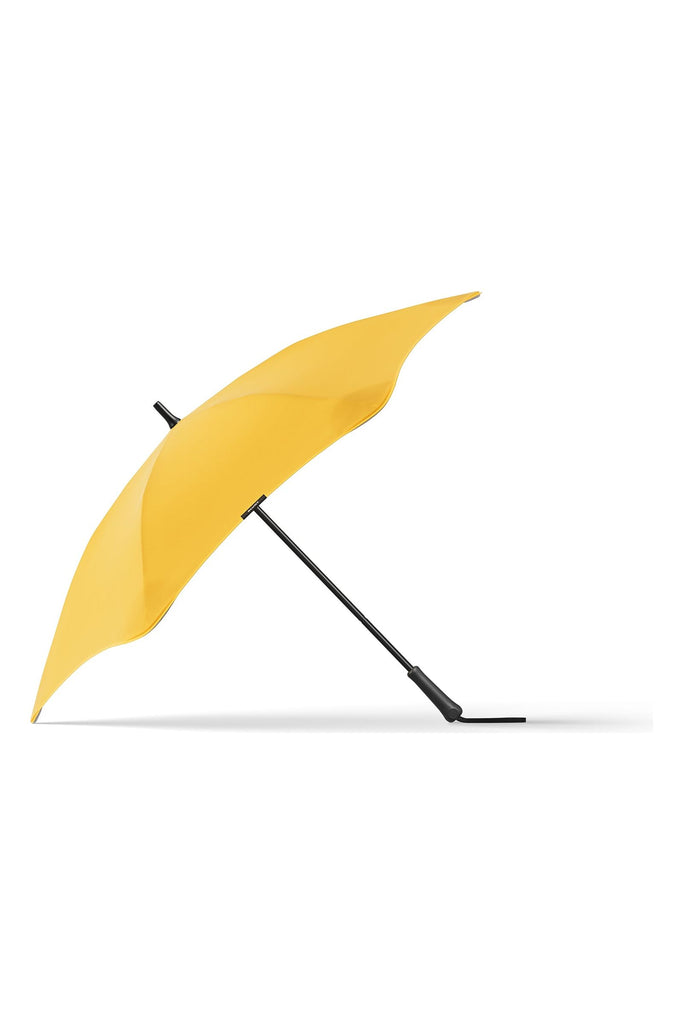 Blunt Classic Umbrella Yellow. Side Profile Image.