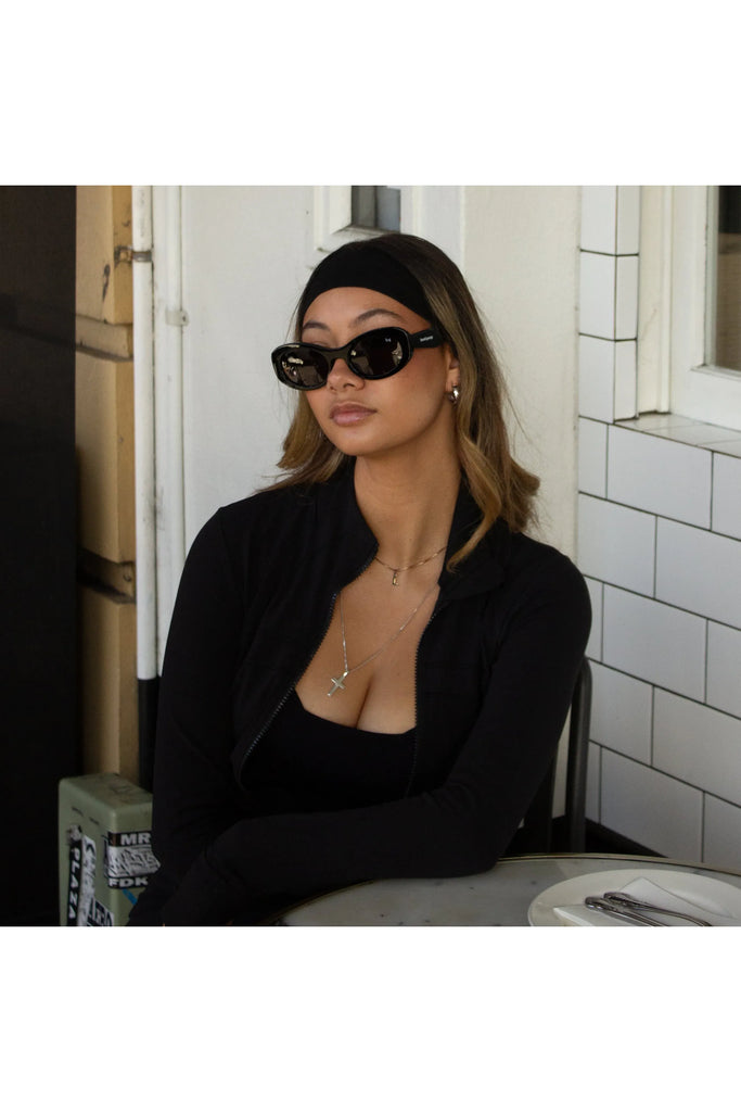 Bored George Kylie Sunglasses in Black