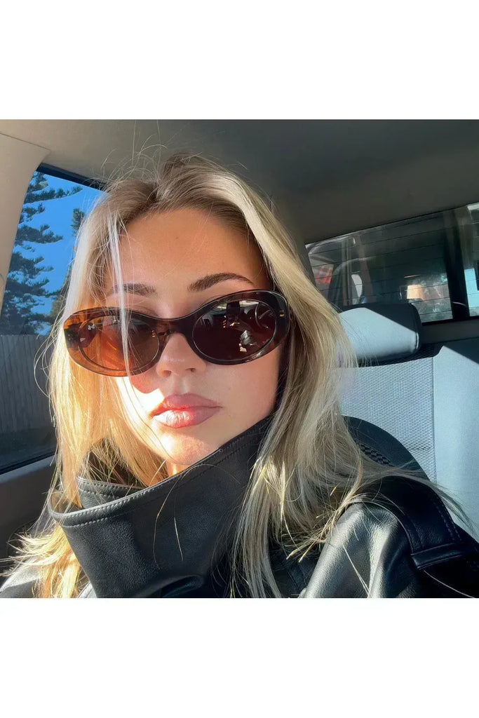 Bored George Kylie Sunglasses in Espresso.