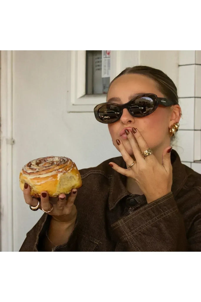 Bored George Kylie Sunglasses in Espresso.